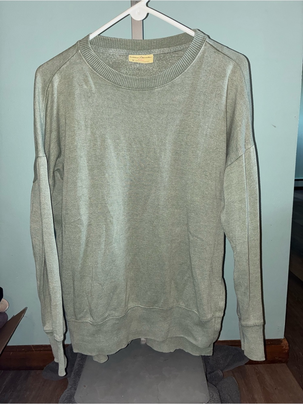 Women’s Green Crewneck Sweater